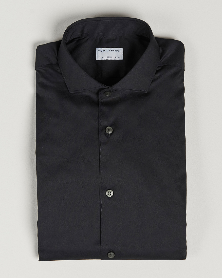 Homme | Chemises | Tiger of Sweden | Farell 5 Stretch Shirt Black
