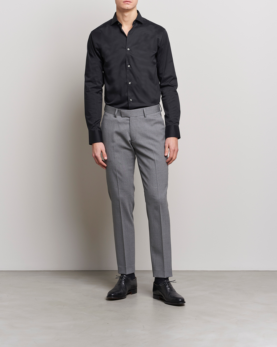 Homme | Chemises | Tiger of Sweden | Farell 5 Stretch Shirt Black