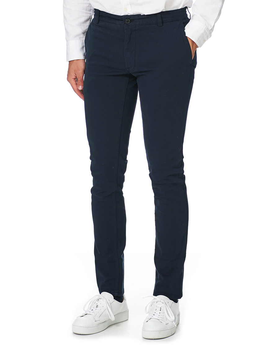 Homme | Pantalons | Tiger of Sweden | Transit Chino Navy