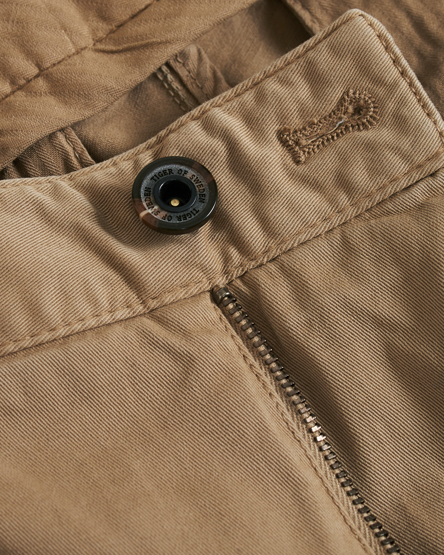Homme | Pantalons | Tiger of Sweden | Transit Chino Beige