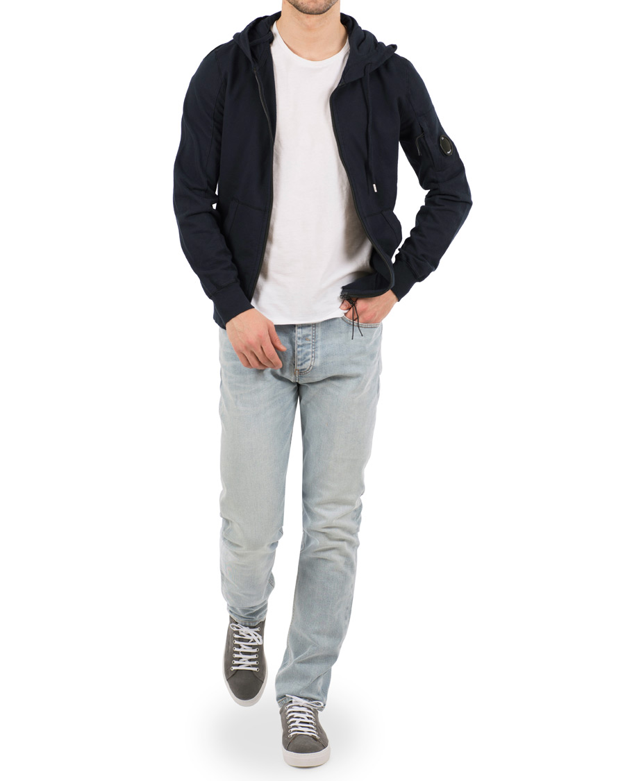 Homme | Pulls Et Tricots | C.P. Company | Full-Zip Hoodie Navy
