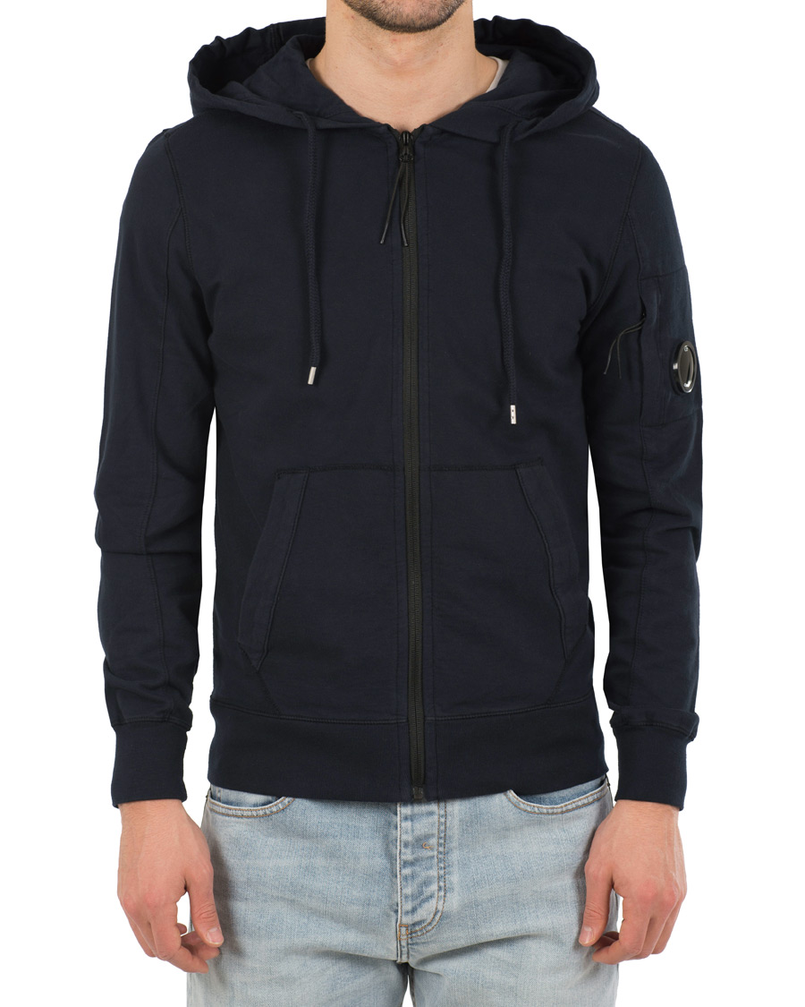 Homme | Pulls Et Tricots | C.P. Company | Full-Zip Hoodie Navy