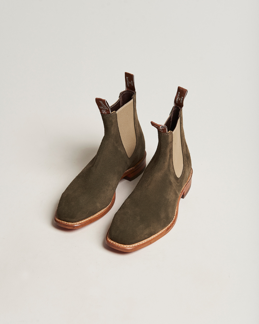 Homme | R.M.Williams Craftsman Z-Sole Khaki Suede | R.M.Williams | Craftsman Z-Sole Khaki Suede