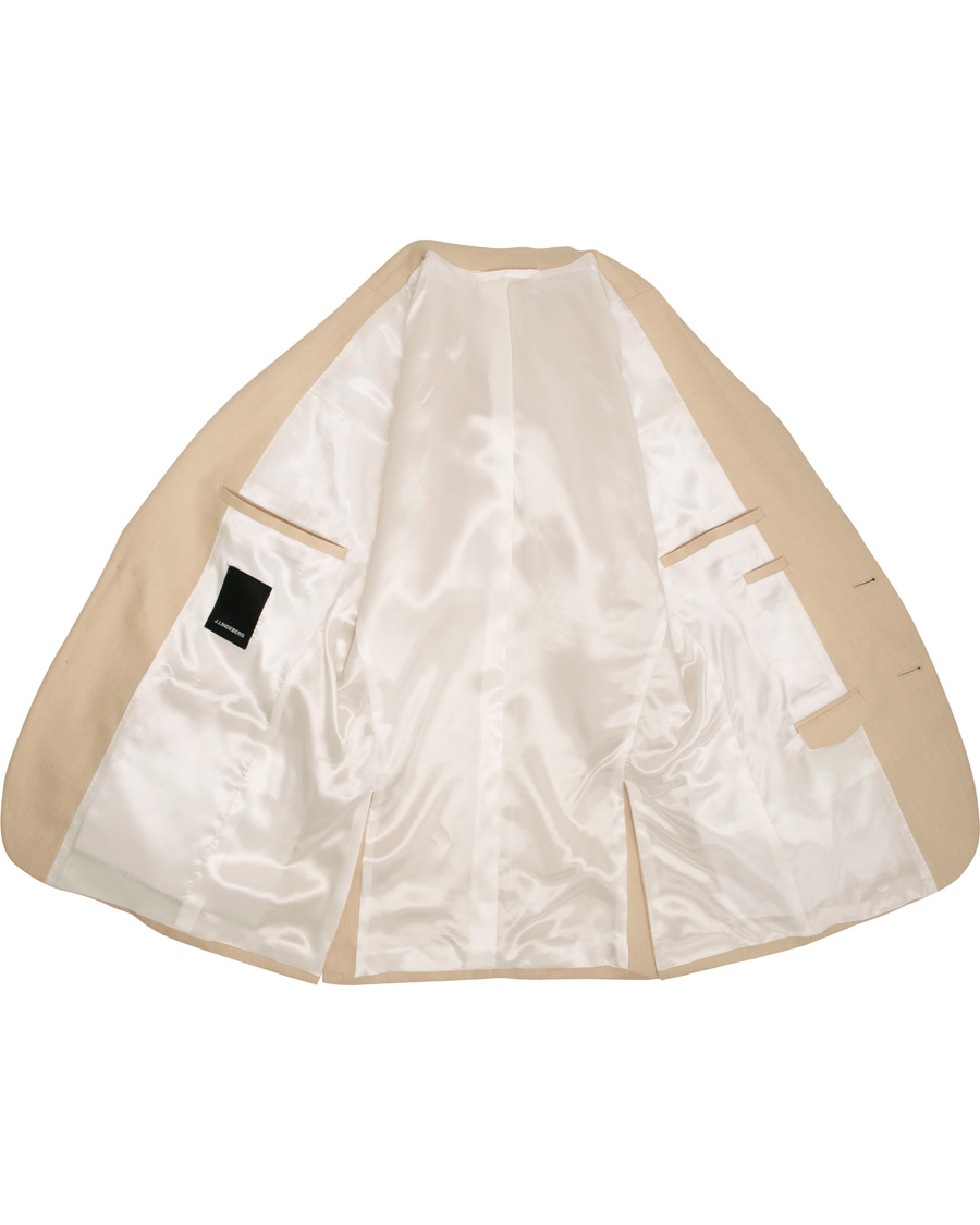 Homme | Blazers | J.Lindeberg | Hopper Soft Tech Linen Blazer Oxford Tan