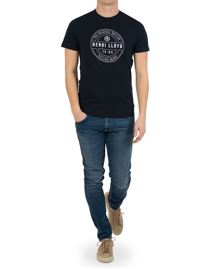 Homme | T-shirts | Henri-Lloyd | Henri Lloyd Hurst Printed Tee Navy