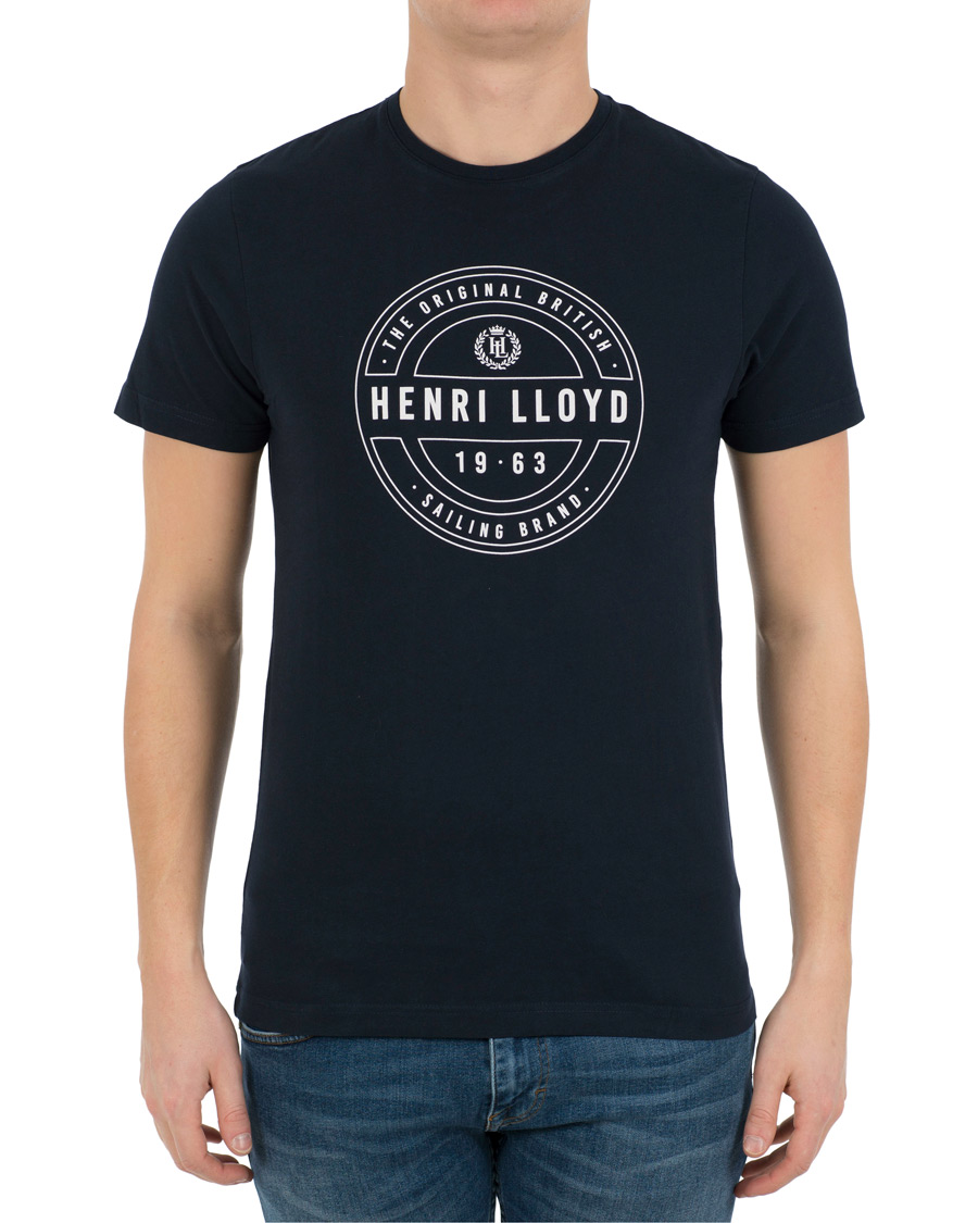 Homme | T-shirts | Henri-Lloyd | Henri Lloyd Hurst Printed Tee Navy