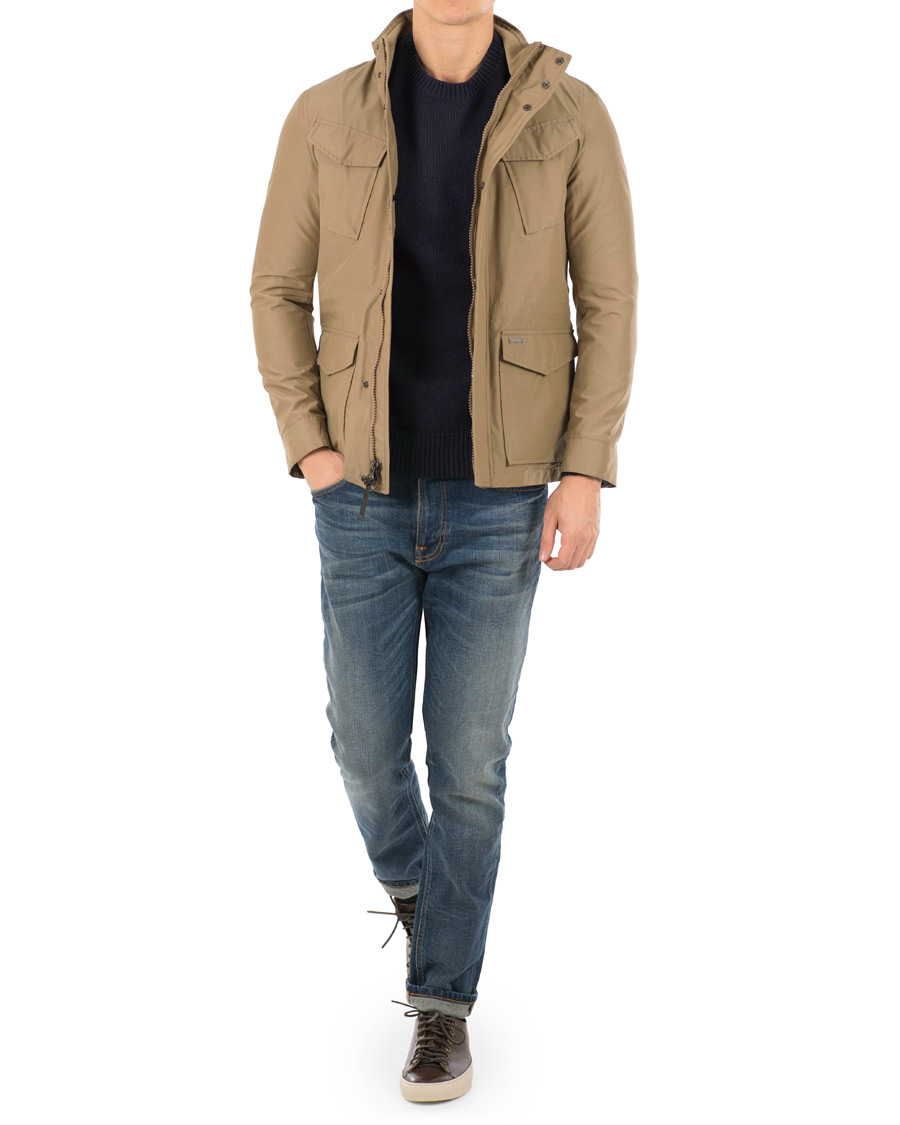 Homme | Manteaux Et Vestes | Woolrich | Travel Field Jacket Deep Bog
