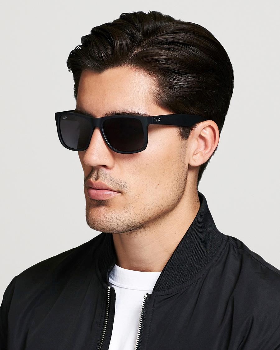 Homme |  | Ray-Ban | 0RB4165 Justin Sunglasses Matte Black