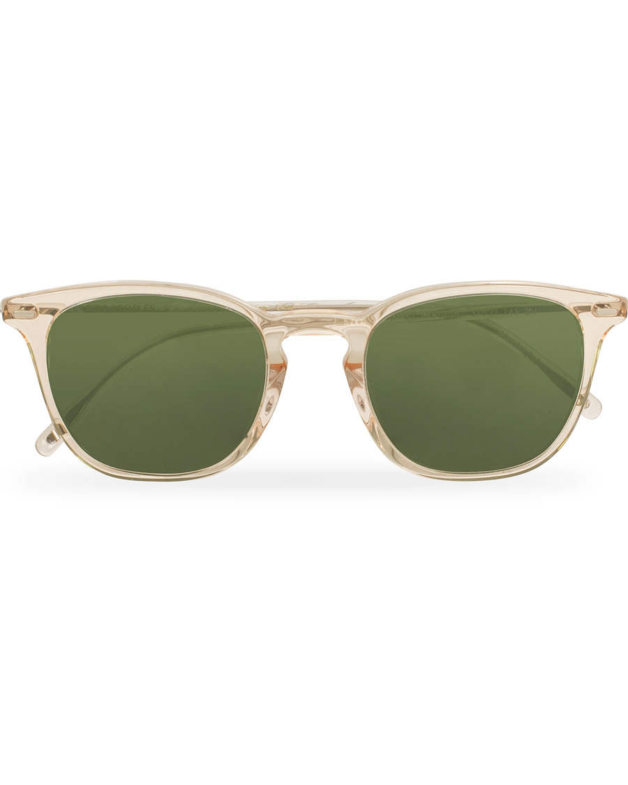 Homme | Oliver Peoples Heaton Sunglasses Buff/Green | Oliver Peoples | Heaton Sunglasses Buff/Green