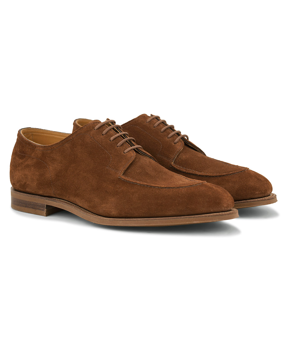 Homme | Edward Green Dover Unlined Split Toe Derby Polo Suede | Edward Green | Dover Unlined Split Toe Derby Polo Suede