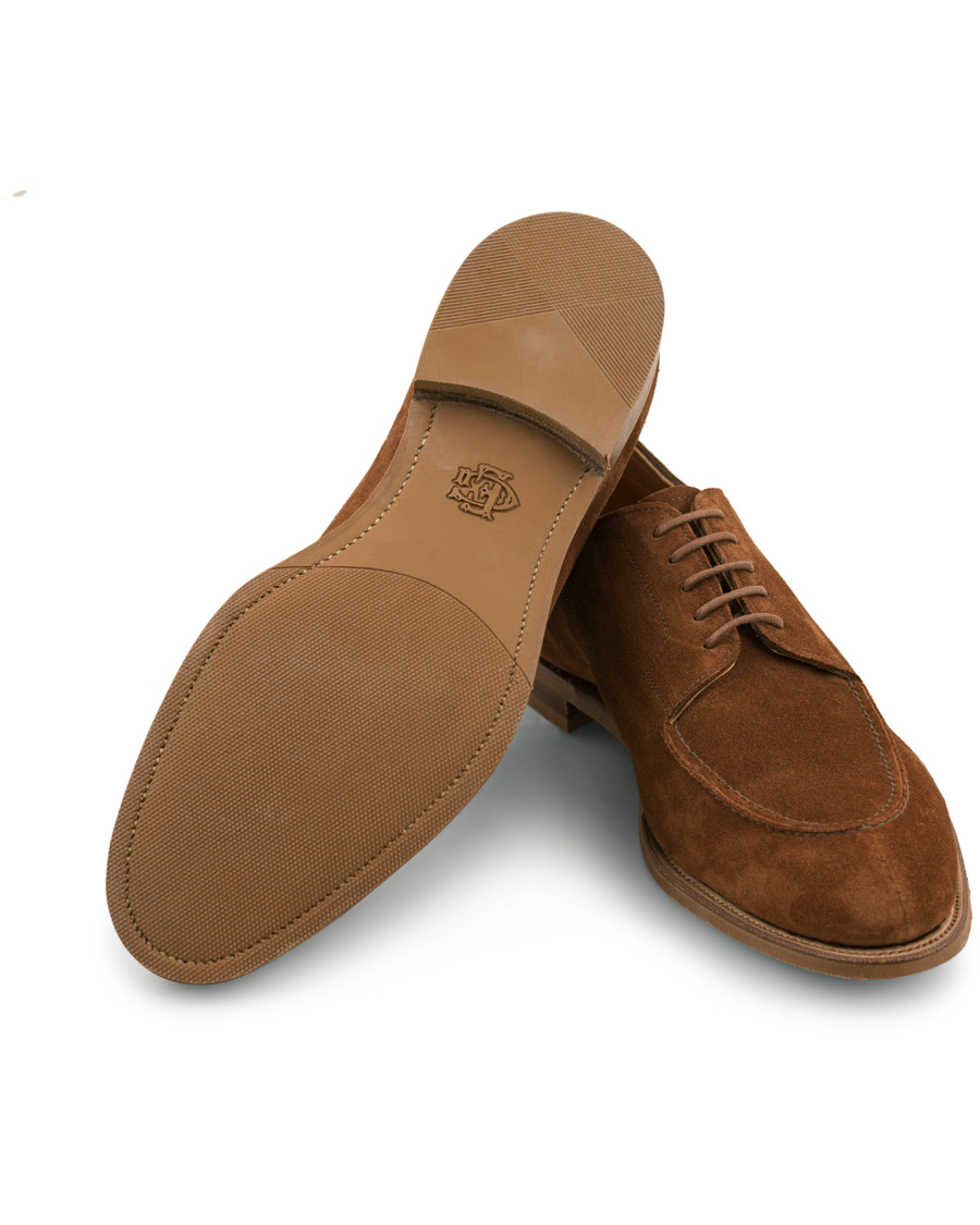 Homme | Edward Green Dover Unlined Split Toe Derby Polo Suede | Edward Green | Dover Unlined Split Toe Derby Polo Suede