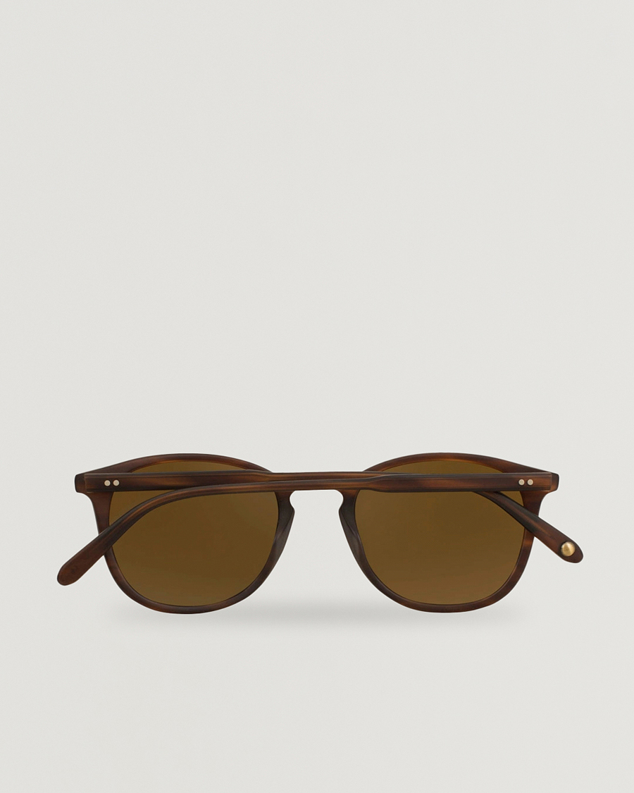 Homme | Garrett Leight Kinney 49 Sunglasses Matte Brandy Tortoise/Brown Polarized | Garrett Leight | Kinney 49 Sunglasses Matte Brandy Tortoise/Brown Polarized