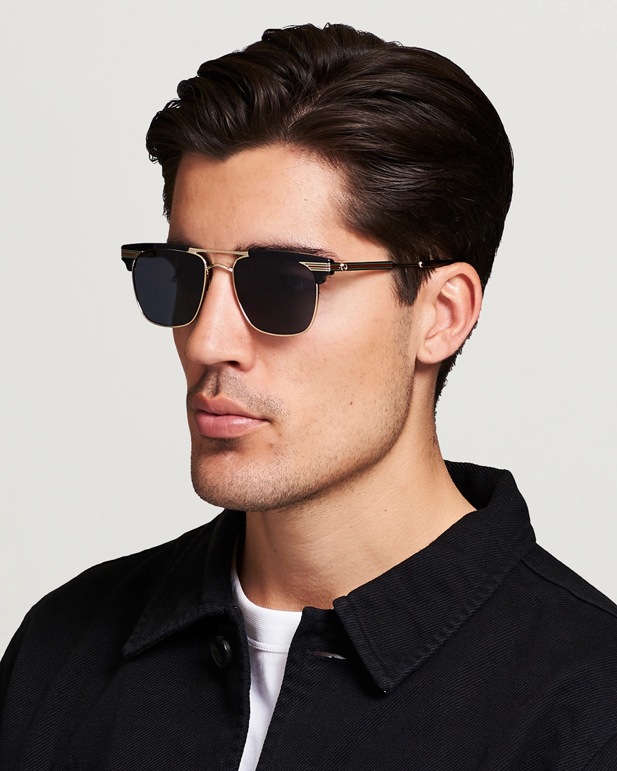 Homme | Lunettes De Soleil | Gucci | GG0287S Sunglasses Black
