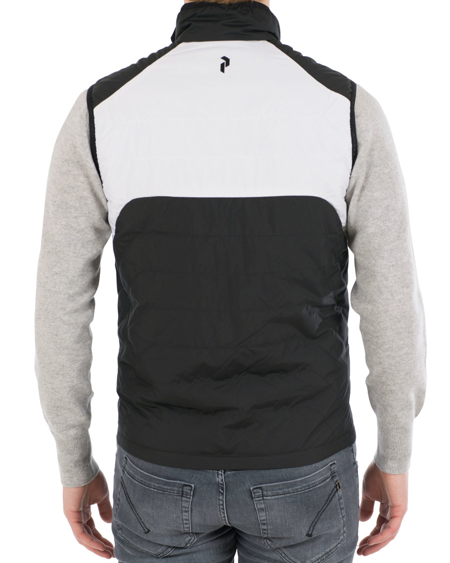 Homme | Manteaux Et Vestes | Peak Performance | Levin Quilted Reversible Vest Black/White