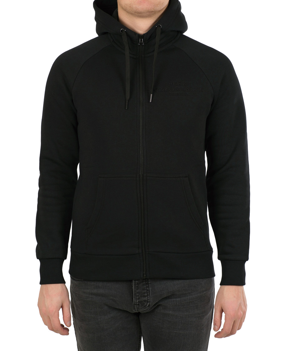Homme | Pulls Et Tricots | Peak Performance | Original Full Zip Hoodie Black
