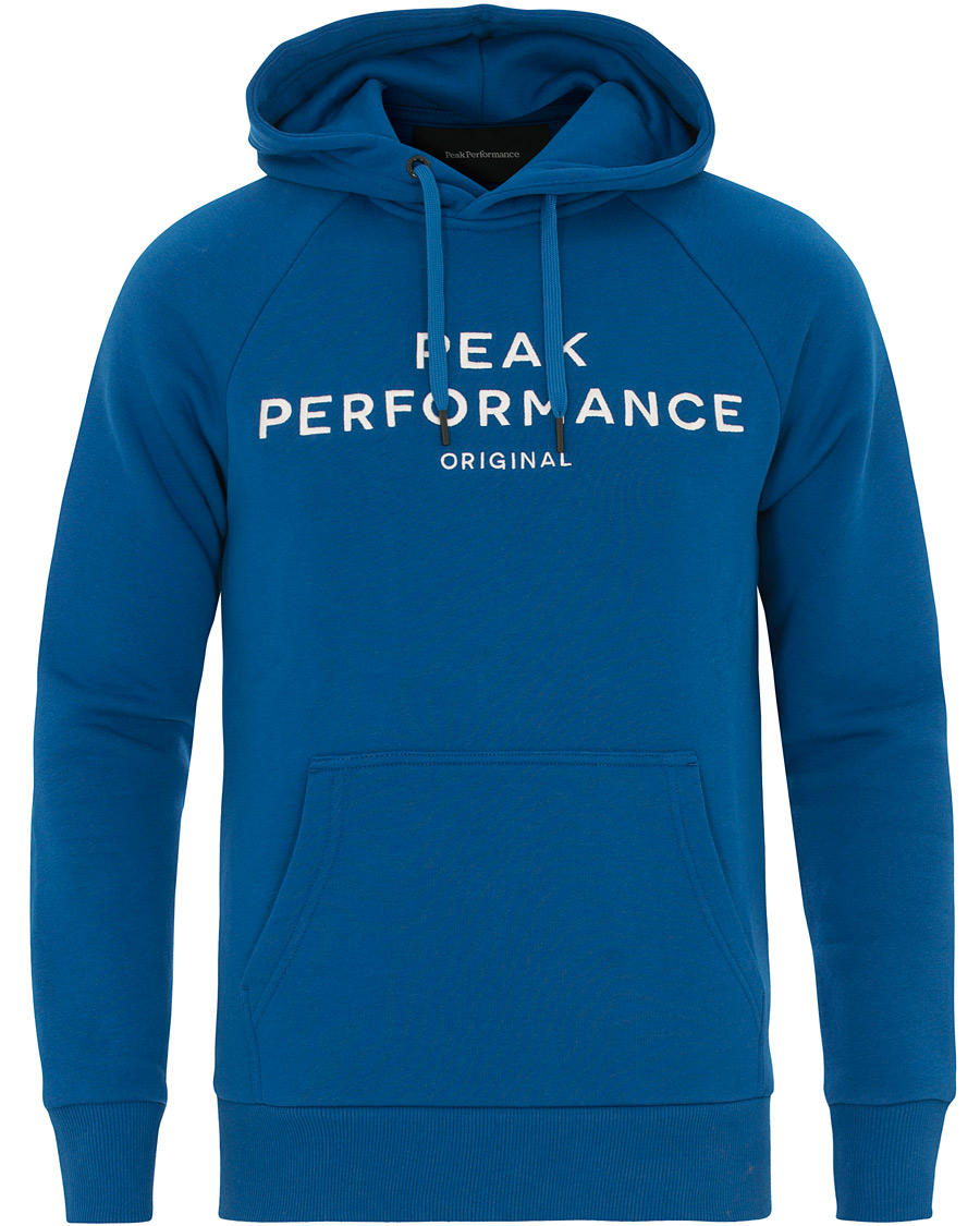 Homme | Pulls Et Tricots | Peak Performance | Logo Hoodie True Blue