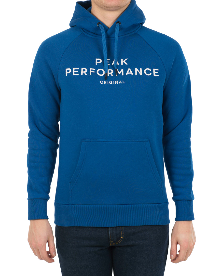 Homme | Pulls Et Tricots | Peak Performance | Logo Hoodie True Blue