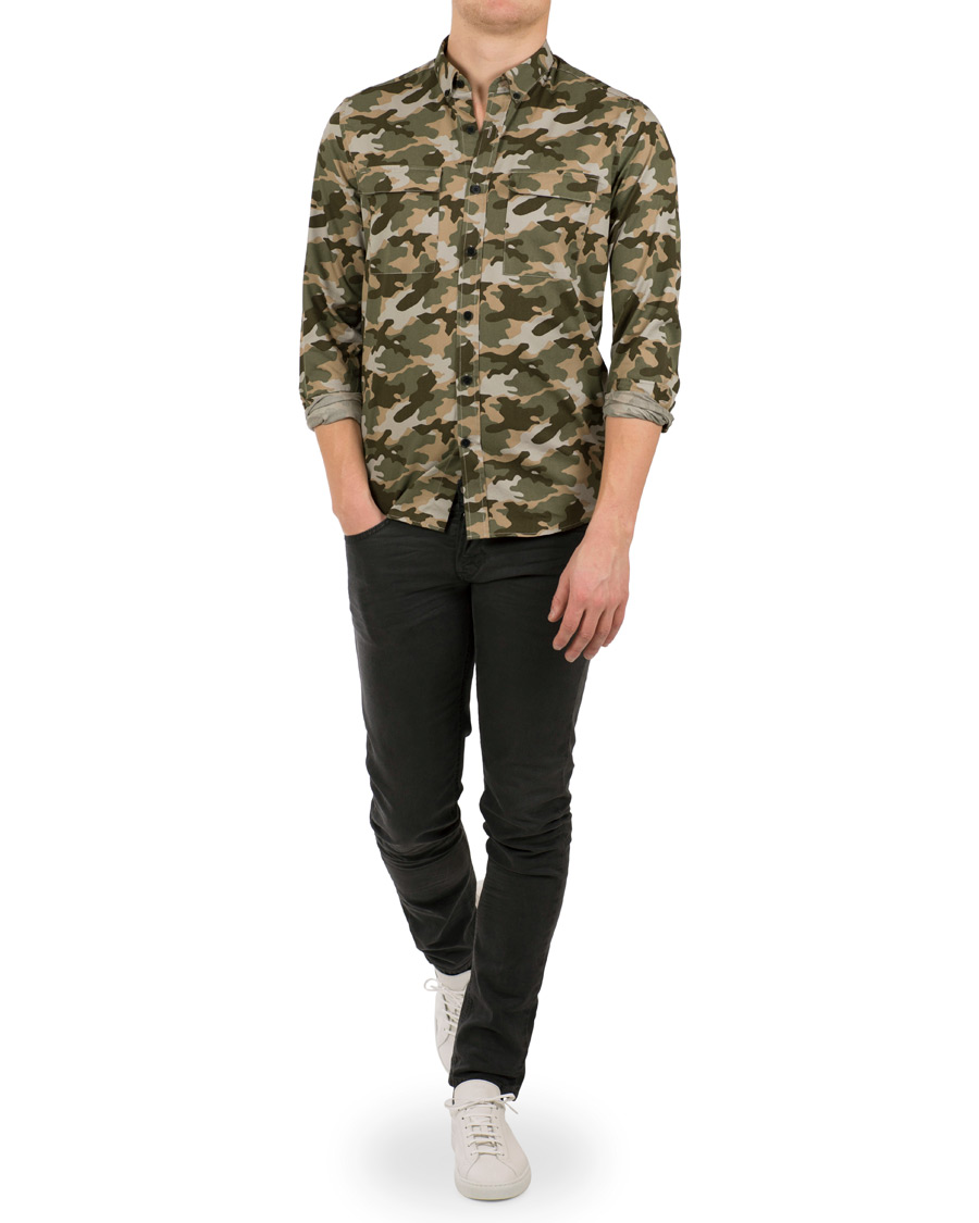 Homme | Chemises | Peak Performance | Dean Camo Shirt Green