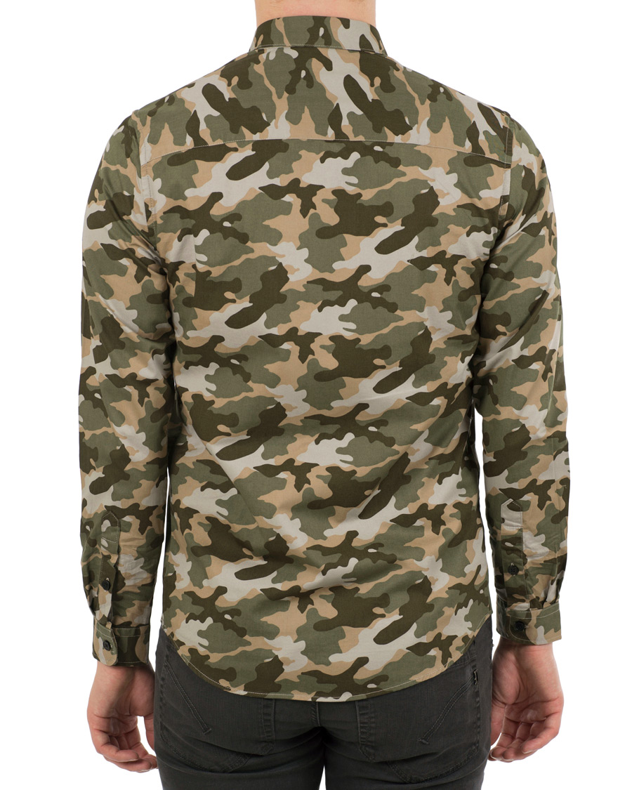 Homme | Chemises | Peak Performance | Dean Camo Shirt Green