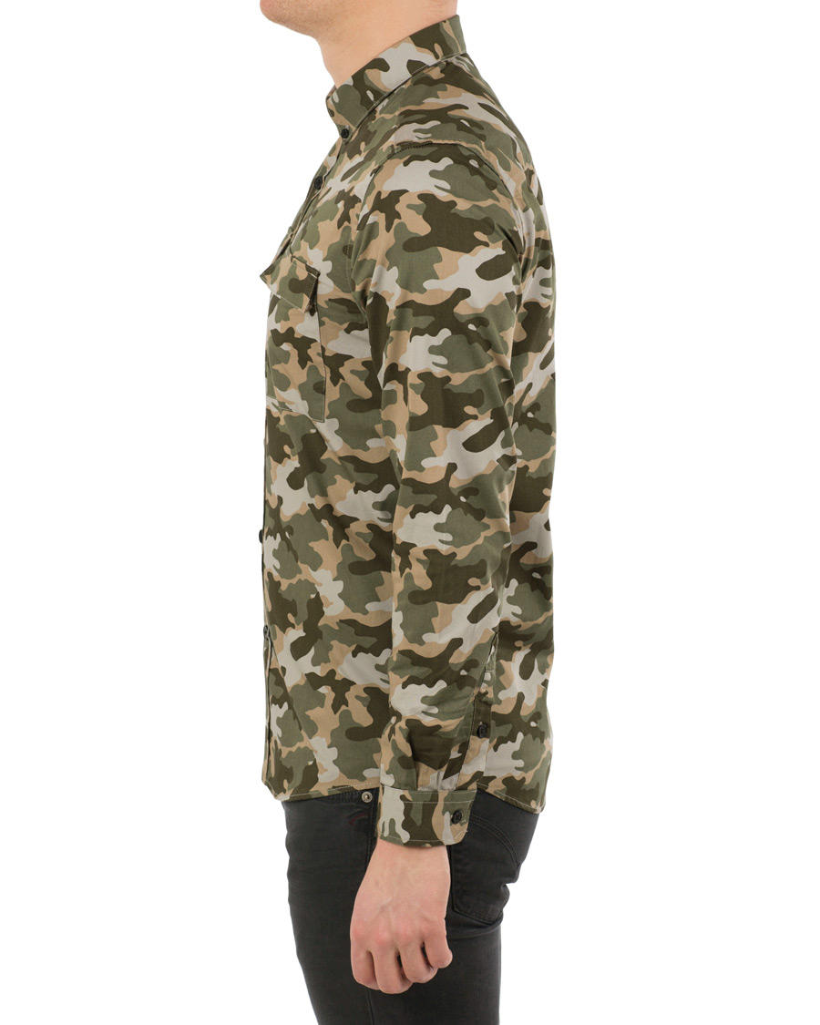 Homme | Chemises | Peak Performance | Dean Camo Shirt Green