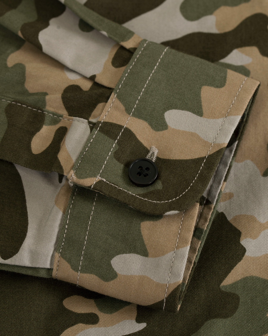 Homme | Chemises | Peak Performance | Dean Camo Shirt Green