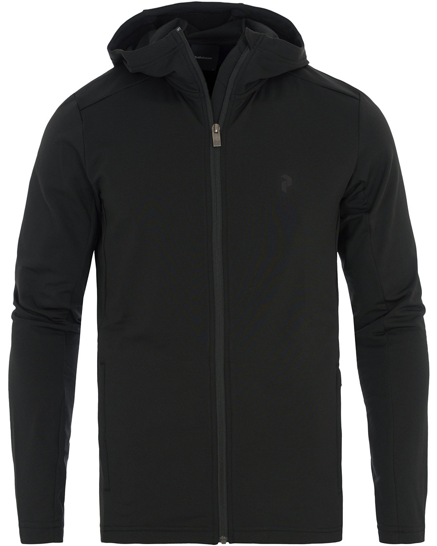 Homme | Pulls Et Tricots | Peak Performance | Ace Mid Tech Full Zip Hoodie Black