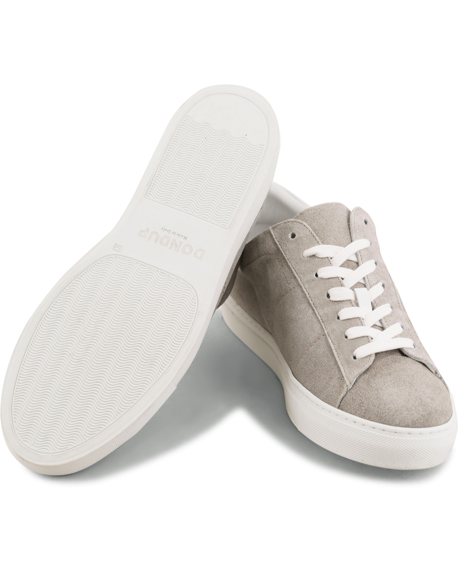 Homme | Dondup Scarpe Leather Sneakers Grey | Dondup | Scarpe Leather Sneakers Grey