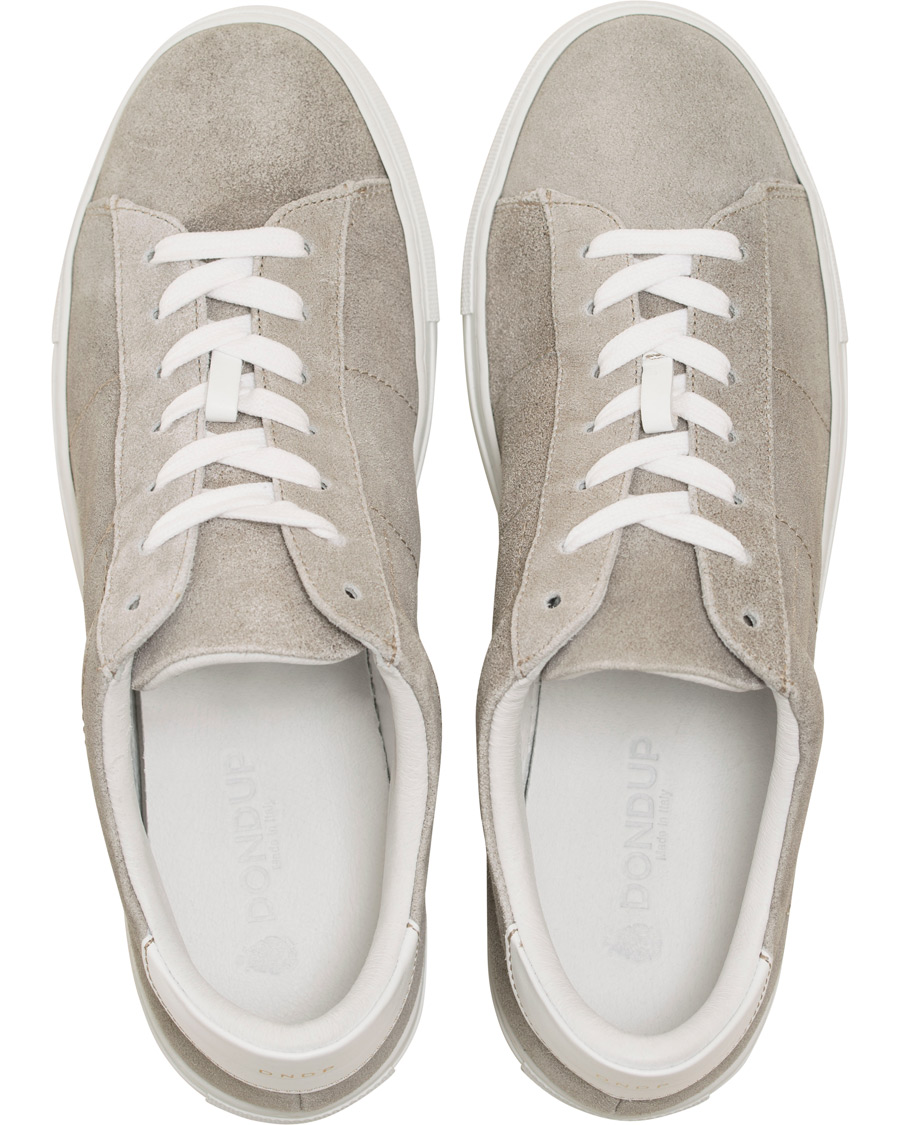 Homme | Dondup Scarpe Leather Sneakers Grey | Dondup | Scarpe Leather Sneakers Grey
