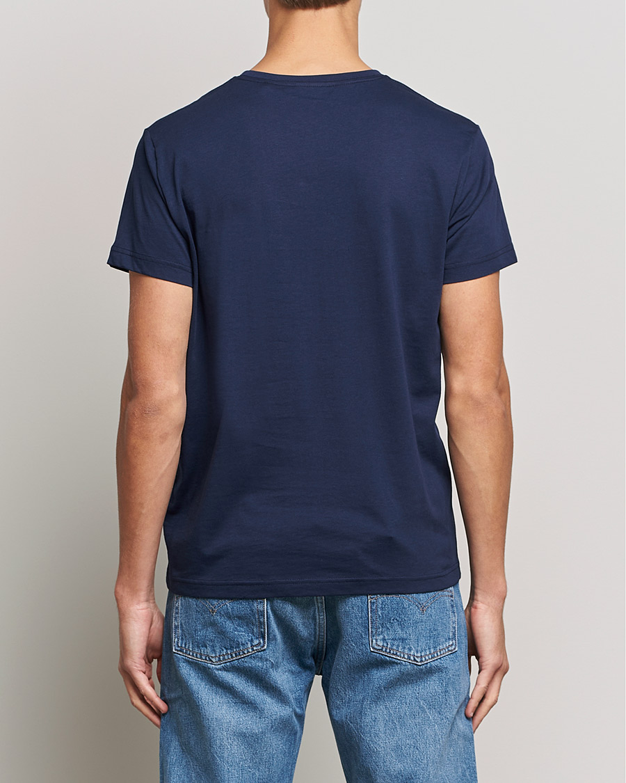 Homme | T-shirts | GANT | The Original Solid Tee Evening Blue