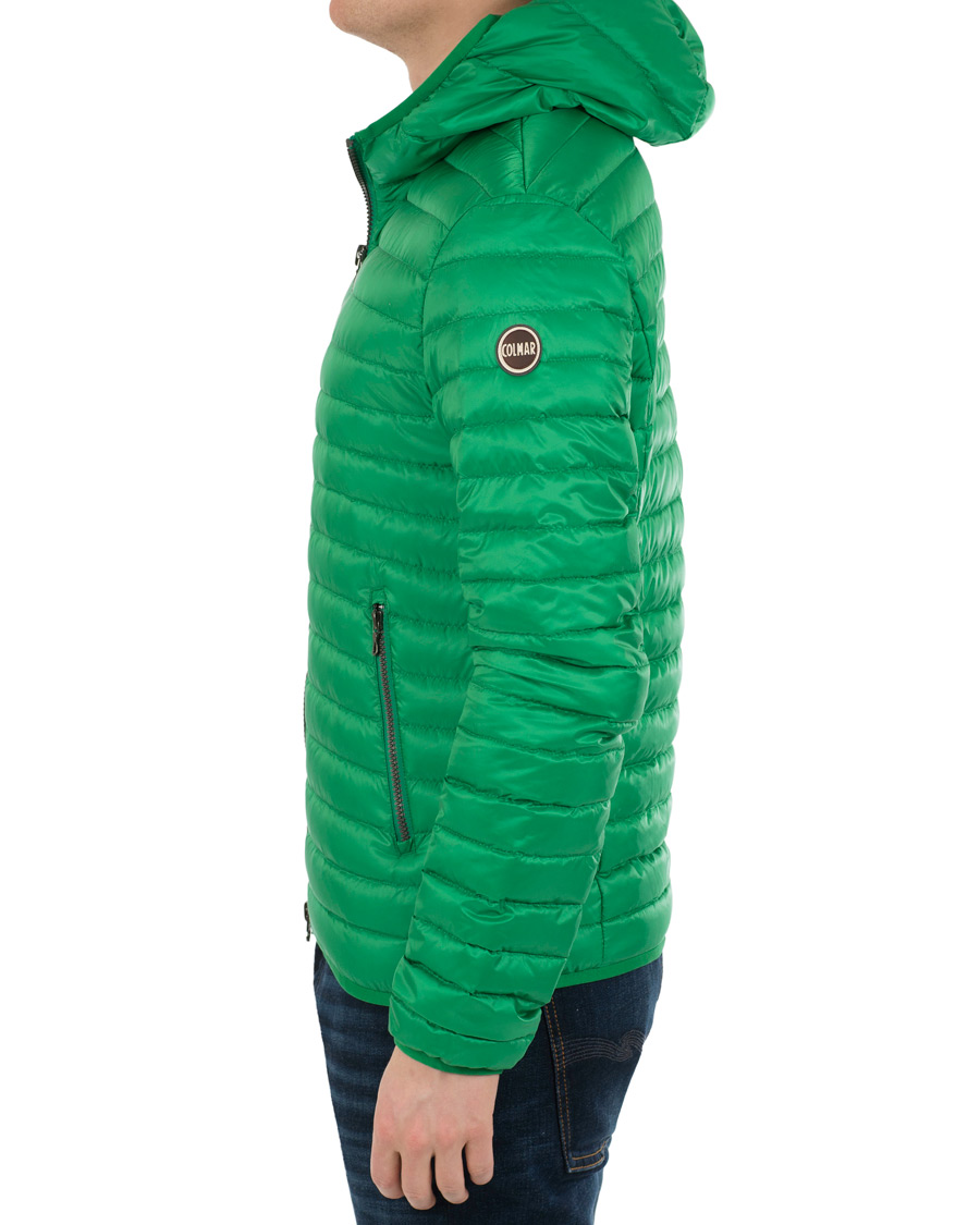 Homme | Manteaux Et Vestes | Colmar | Lightweight Down Hooded Jacket Green