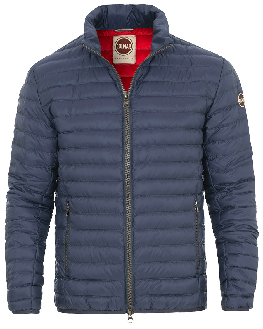 Homme | Manteaux Et Vestes | Colmar | Lightweight Down Jacket Jeans Blue