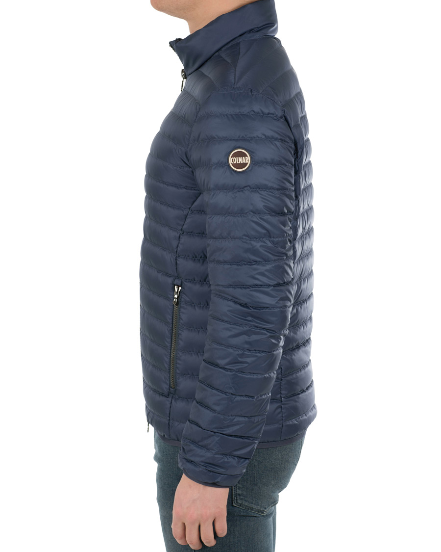 Homme | Manteaux Et Vestes | Colmar | Lightweight Down Jacket Jeans Blue