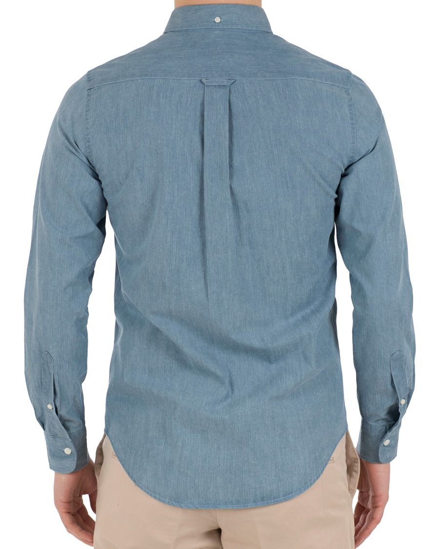 Homme | Chemises | GANT | Button Down Denim Beacons Project Shirt Indigo