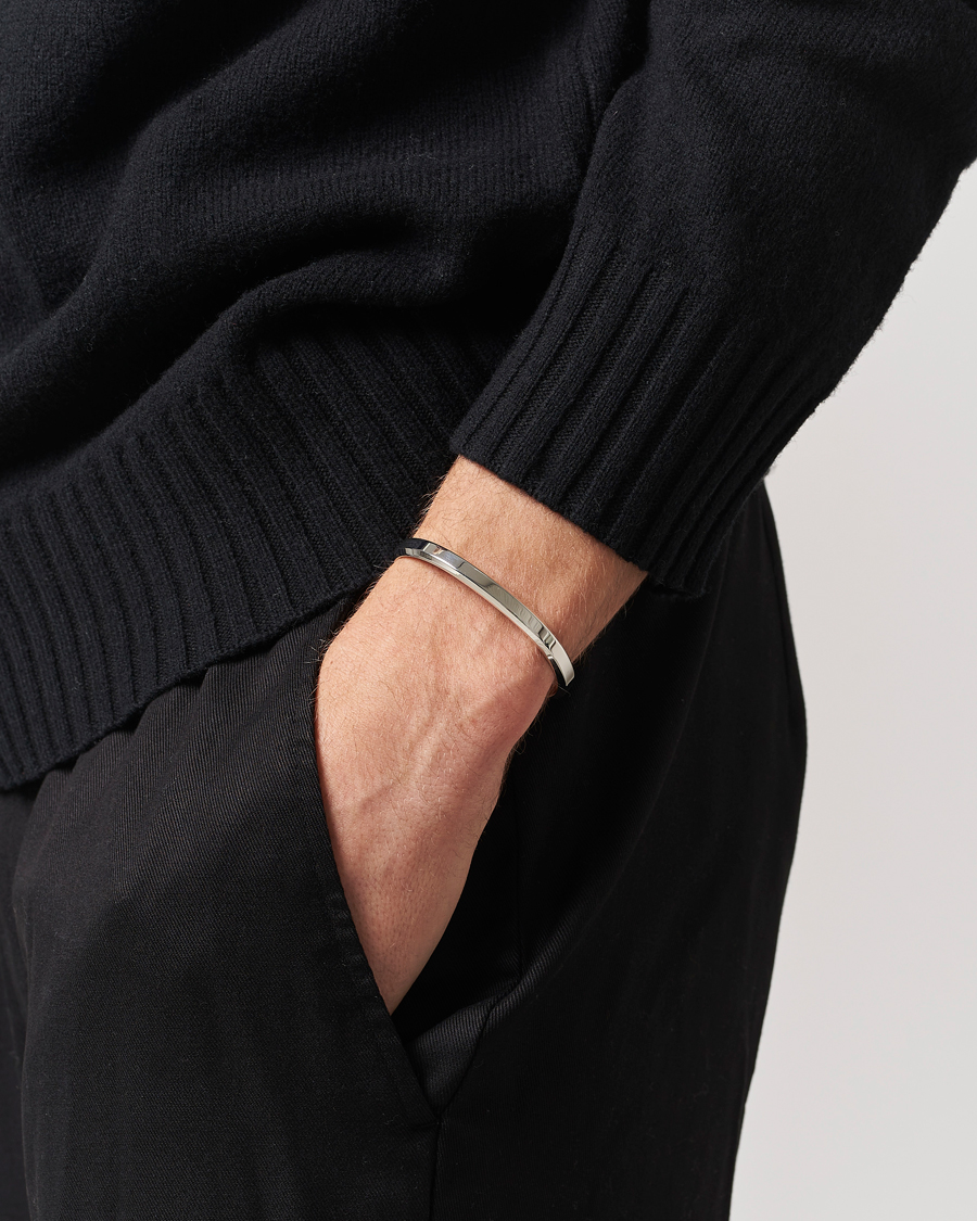 Homme | Bijoux | Skultuna | The Icon Cuff Polished Steel