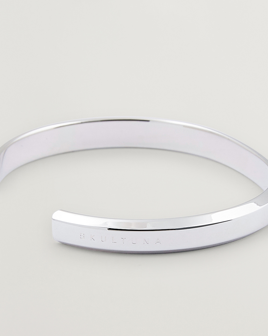 Homme | Bijoux | Skultuna | The Icon Cuff Polished Steel