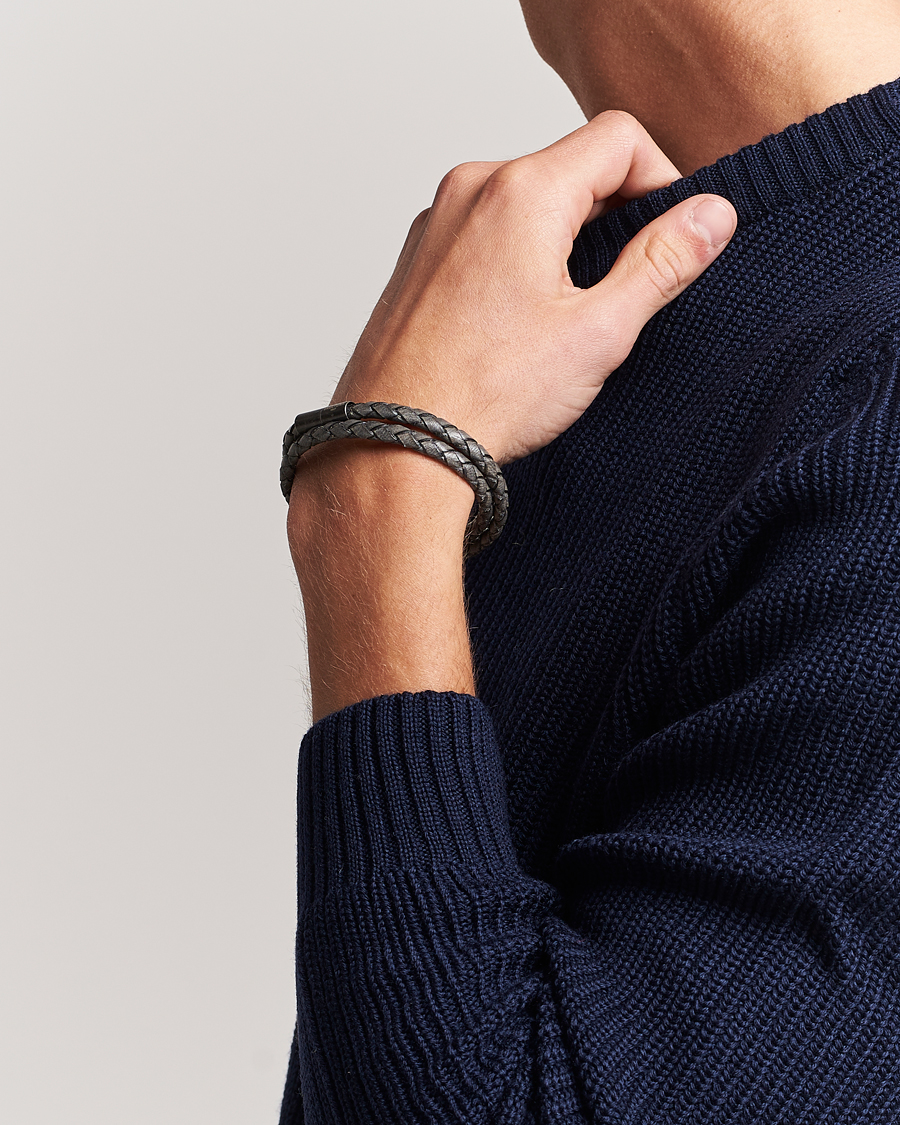 Homme | Bracelets | Skultuna | The Stealth Barcelet Graphite