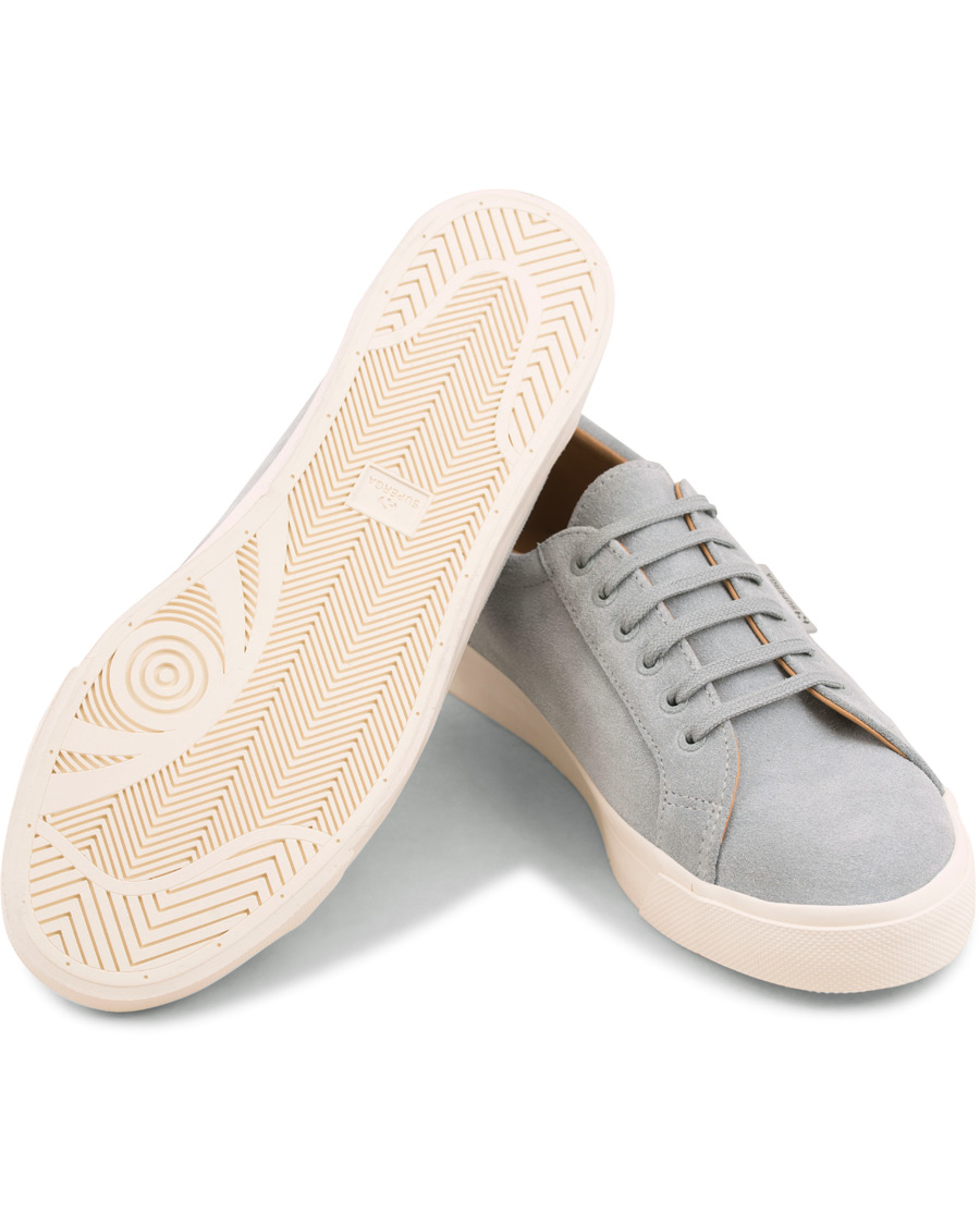 Homme | Superga Suede Sneaker Light Grey | Superga | Suede Sneaker Light Grey