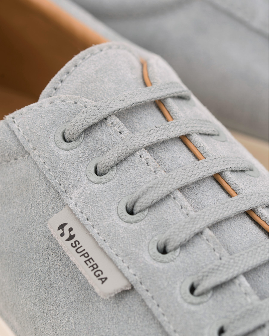 Homme | Superga Suede Sneaker Light Grey | Superga | Suede Sneaker Light Grey