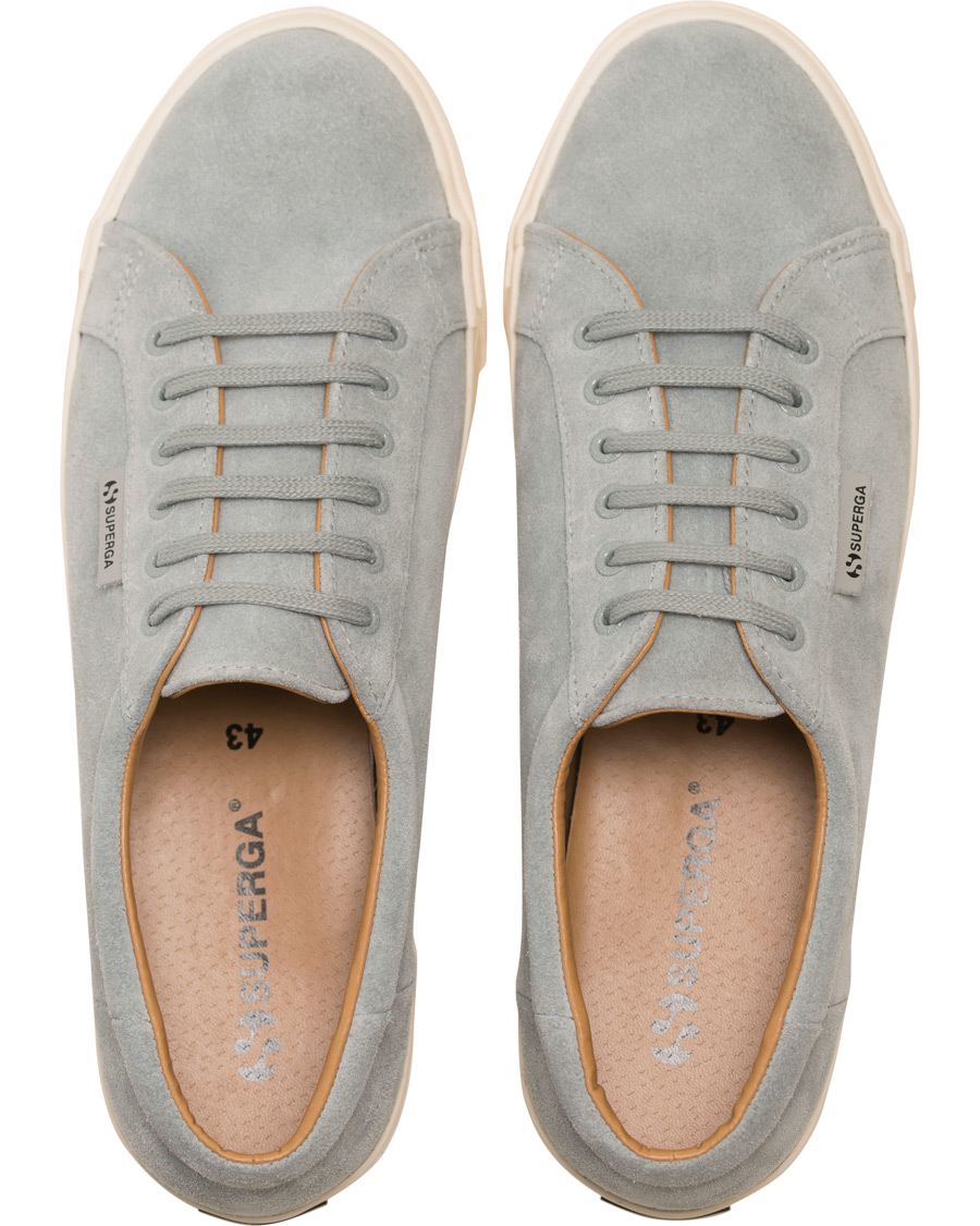 Homme | Superga Suede Sneaker Light Grey | Superga | Suede Sneaker Light Grey