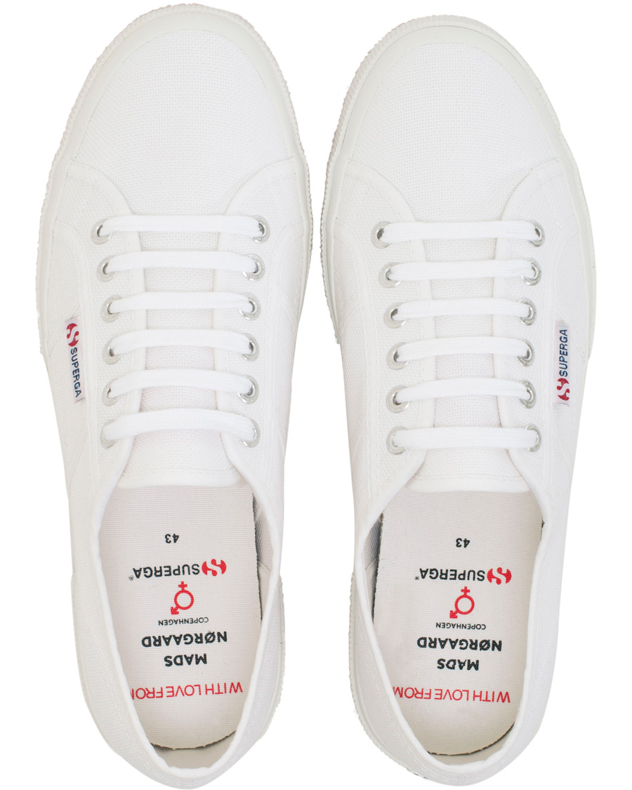 Homme | Superga Collaboration Mads Nørgaard Canvas Sneaker White | Superga | Collaboration Mads Nørgaard Canvas Sneaker White