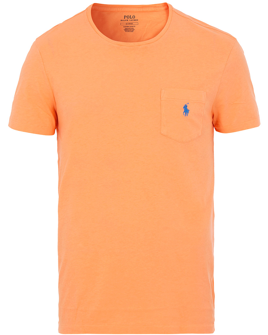 Homme | T-shirts | Polo Ralph Lauren | Crew Neck Pocket Tee Classic Peach