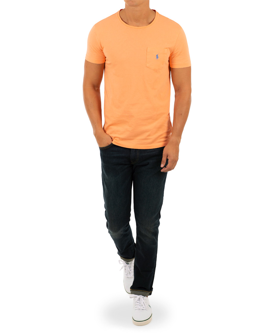 Homme | T-shirts | Polo Ralph Lauren | Crew Neck Pocket Tee Classic Peach