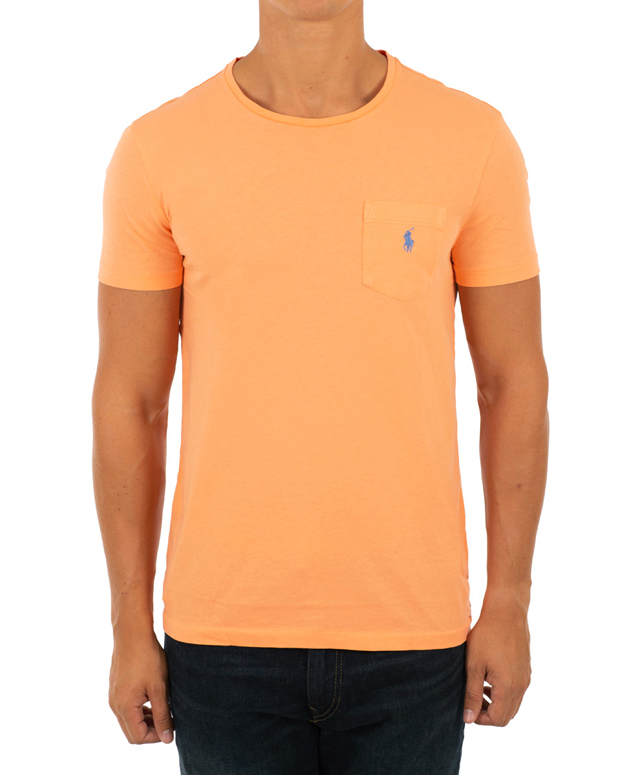 Homme | T-shirts | Polo Ralph Lauren | Crew Neck Pocket Tee Classic Peach