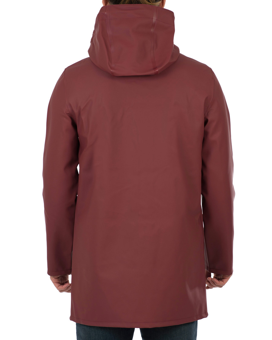 Homme | Manteaux Et Vestes | Stutterheim | Stockholm Raincoat Burgundy