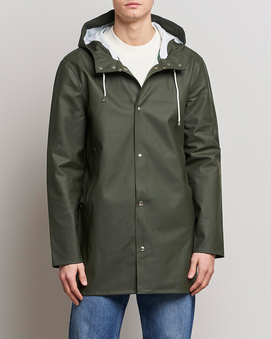Homme | Vêtements | Stutterheim | Stockholm Raincoat Green