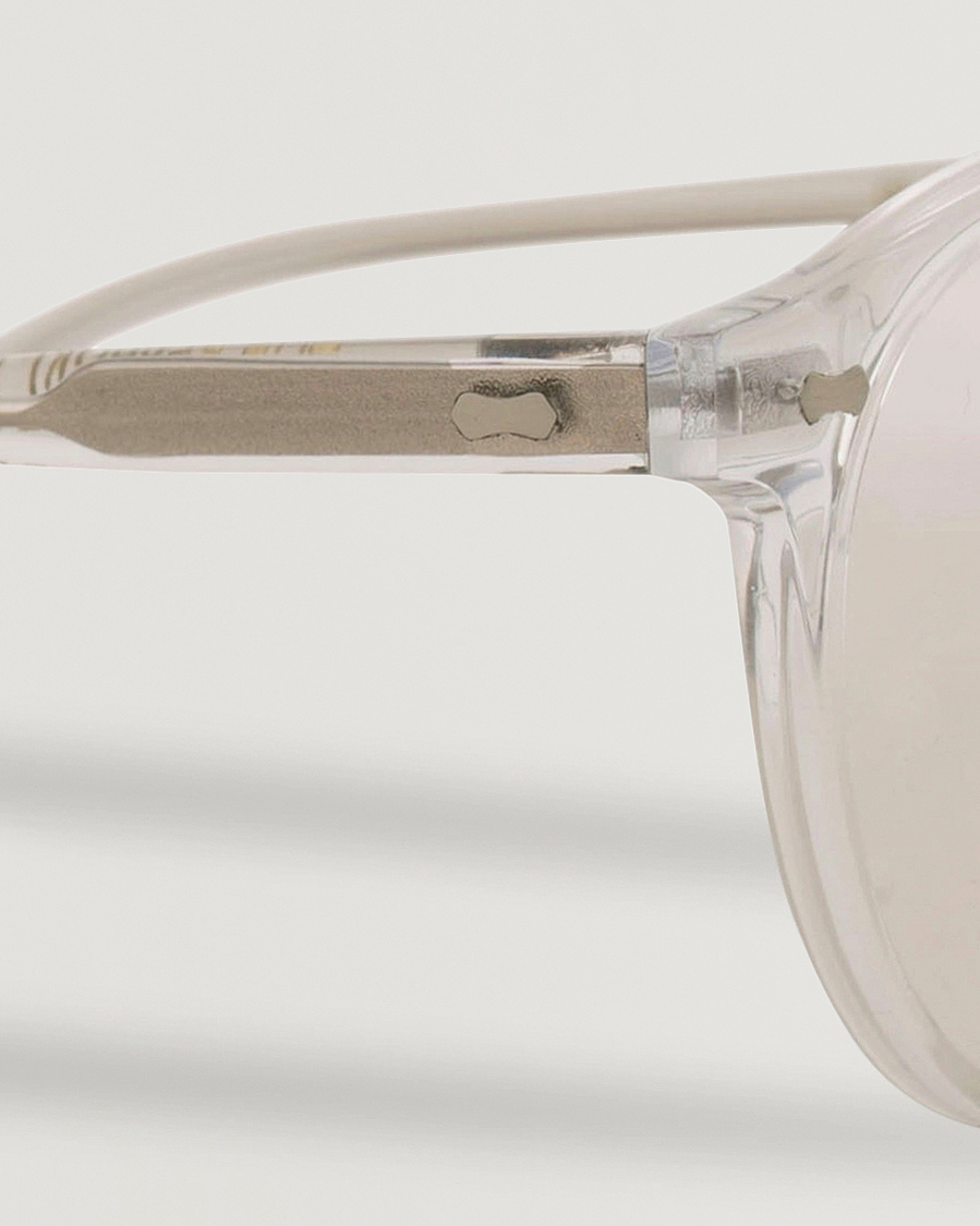 Homme | Lunettes De Soleil | TBD Eyewear | Pleat Clip On Sunglasses Transparent