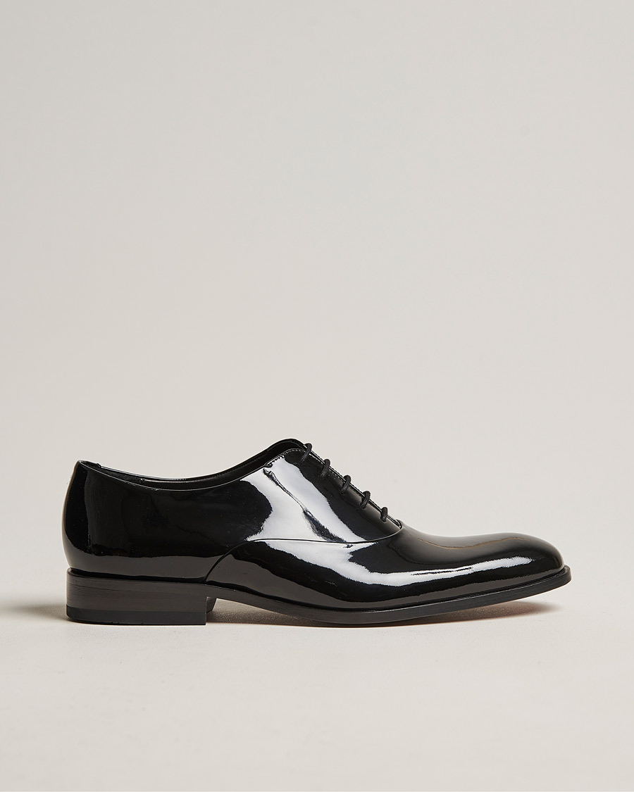 Homme | Chaussures En Cuir Verni | Loake Shoemakers | Loake Lifestyle Patent Black
