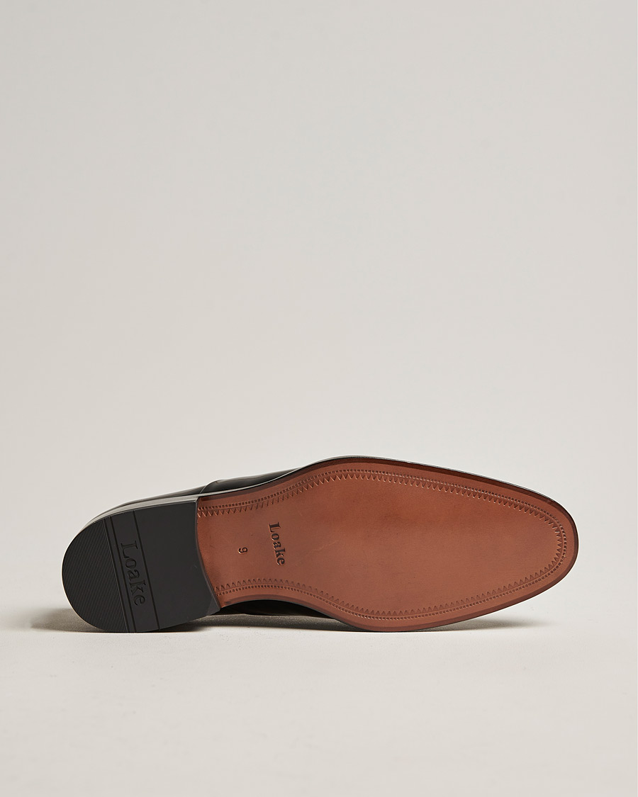 Homme | Chaussures En Cuir Verni | Loake Shoemakers | Loake Lifestyle Patent Black