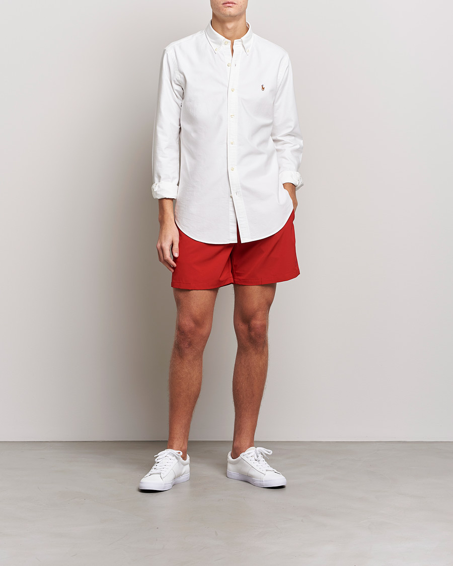 Homme | Maillots De Bain | Polo Ralph Lauren | Traveler Boxer Swim Shorts RL Red