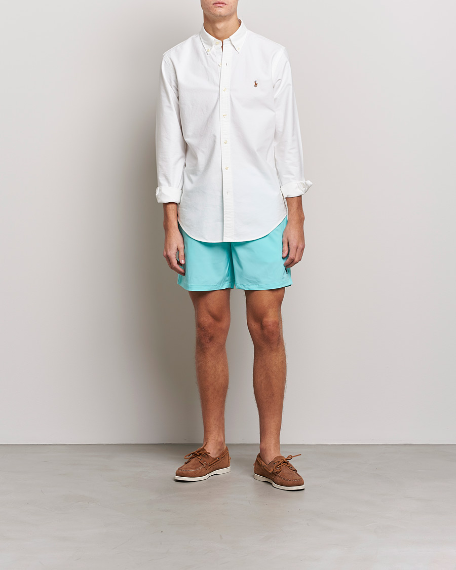 Homme | Maillots De Bain | Polo Ralph Lauren | Traveler Boxer Swim Shorts Hammond Blue